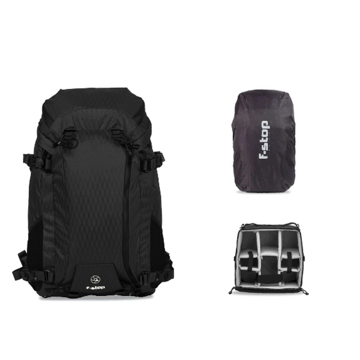 F-Stop Ajna 37L DuraDiamond Travel and Adventure Backpack / Essentials Bundle / Anthracite Black - cambuy-lives F-Stop Ajna 37L DuraDiamond Travel and Adventure Backpack / Essentials Bundle / Anthracite Black - cambuy-lives